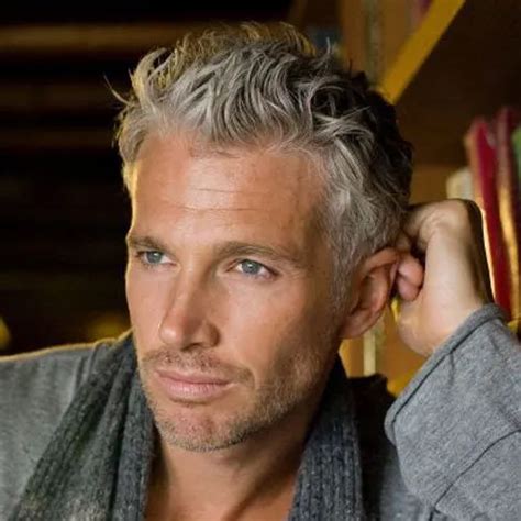 11 Attractive Silver And Grey Hairstyles For Men In 2024