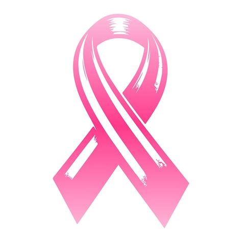 Breast Cancer Awareness Month Pink Silk Ribbon Premium Ai Generated Vector