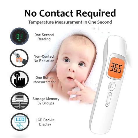 Sg Ready Stock Ir Medical Digital Infrared Thermometer Ce Fda Approved Non Contact Forehead