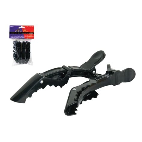 DescriptionThis sturdy hair clip has an extra large jaw to grip thick ...