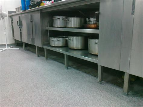 Stainless Steel Kitchen Plinths For Bancrofts School Woodford Green