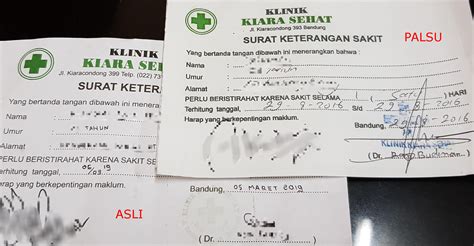 Surat Keterangan Sakit Dari Dokter Homecare24