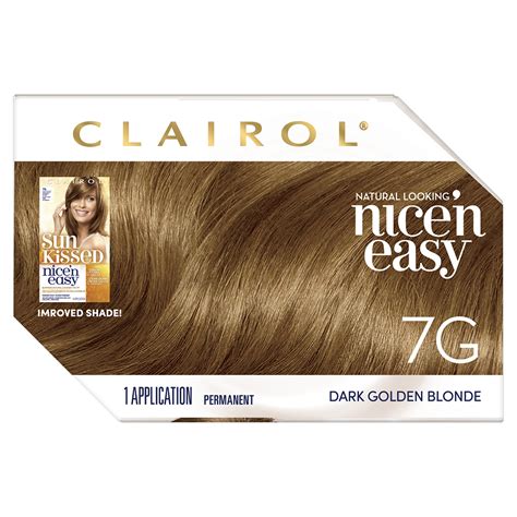 Clairol Nice N Easy Permanent Hair Color G Dark Golden Blonde Pack Of Buy Online In INDIA