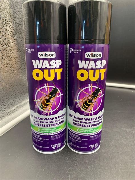 Wilson Wasp Out Jet Foam Wasp & Hornet Killer (2 x 450g)