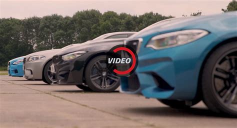 BMW M Civil War: M2 vs M4 vs M5 vs M6 In A Straight Line | Carscoops