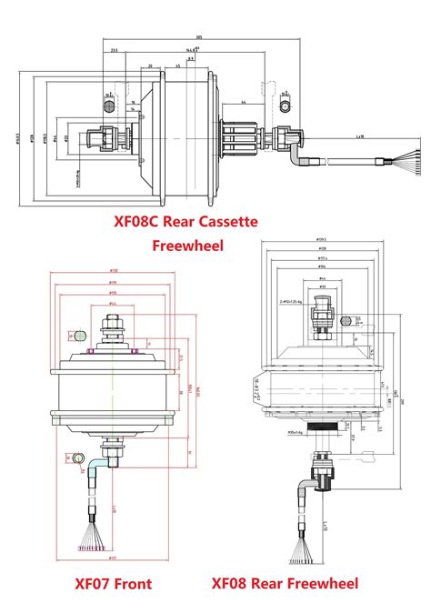 MXUS 36V 250W 350W 48V 500W High Speed Brushless Gear Hub Motor E-bike ...