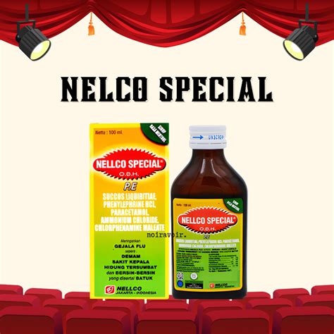 Jual OBH Nellco Special Pe Menthol Sirup 100ml Shopee Indonesia