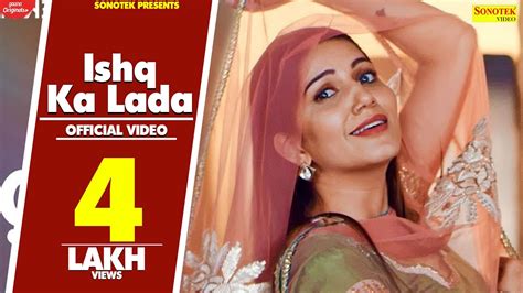 Sapna Chaudhary Ishq Ka Lada Teaser New Haryanvi Songs Haryanavi 2020 Sonotek Youtube