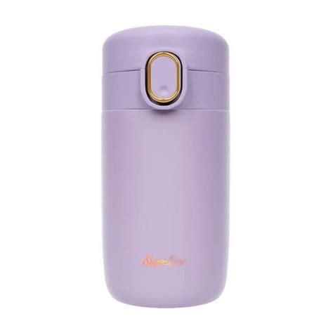 Gourde Bidon Violet Ml Tasse Thermique Caf En Acier Inoxydable