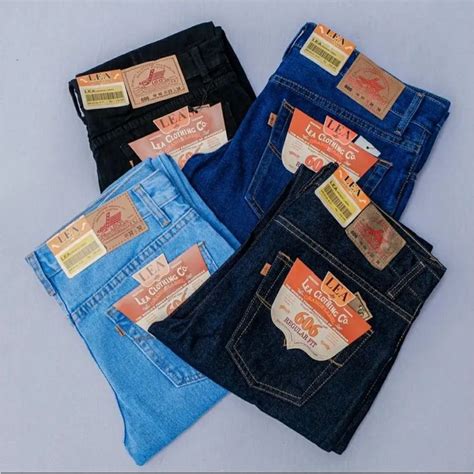 Jual Celana Jeans Panjang Pria Lea Model Standar Denim Unggulan