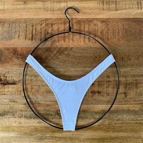 Brazilian Bikini Thong Cheeky Bottom Bikini Set Sexy Etsy