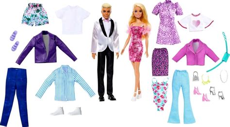 Набор кукол Барби и Кен с комплектами одежды Barbie & Ken Fashion Set ...