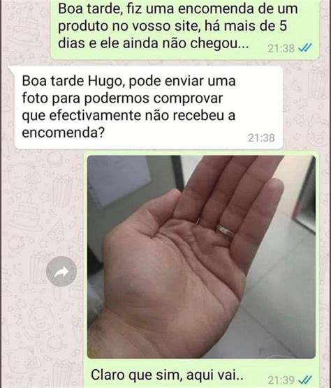 Vazou Eu Boa Tarde Fiz Uma Encomenda De Um Produto No Vosso Site