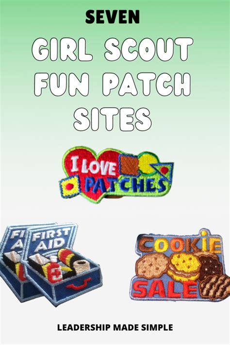 7 Girl Scout Fun Patch Sites For Leaders