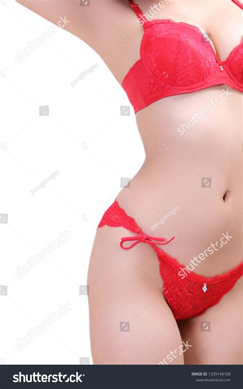 Image Woman Bikini Studio White Background Stock Photo Shutterstock