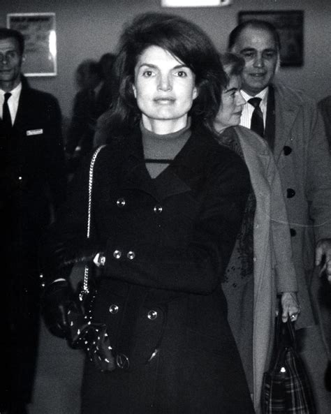 Jackie Kennedy Onassis During Jackie Onassis At Jfk Airport March 1 1970 At Jfk Airport In