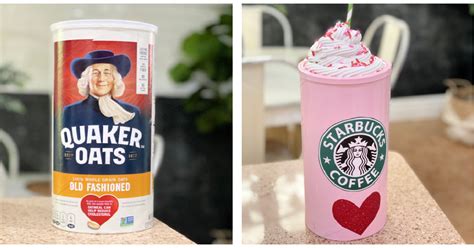 DIY Starbucks Frappuccino Valentine's Day Box | Hip2Save