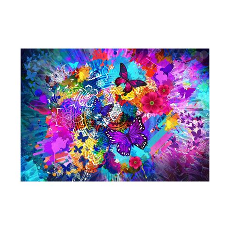 Puzzle Blumen Und Schmetterlinge Kaufen Home24