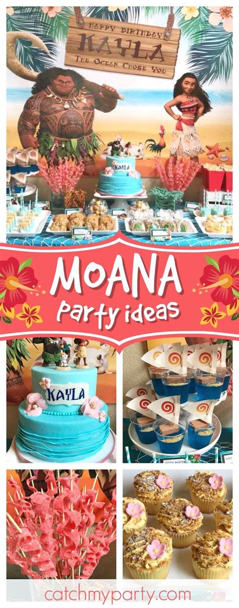 Stunning Tropical Moana Birthday Party