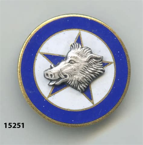 INSIGNE LÉGION Cie de Base 4 Rgt Étranger d Infanterie EUR 20 00