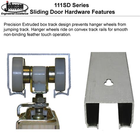 Johnson Hardware 111SD Sliding Bypass Door Hardware Johnsonhardware