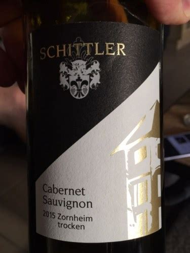 Schittler Becker Cabernet Sauvignon Zornheim Trocken Vivino Brasil