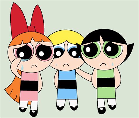 The Powerpuff Girls Stopped Crying Vector By Stephen Fisher On Deviantart