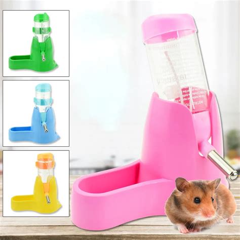 Hamster Water Bottle Little Pet Automatic Drinking Bottle Food ...