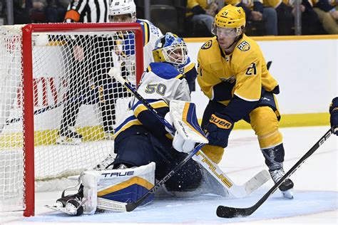 Forsberg Provides An Assist To Guide The Nashville Predators To A 6 3