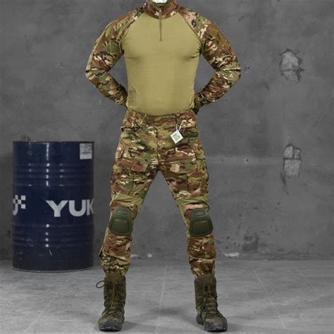 Костюм G3 Combat Убакс + Брюки с Наколенниками рип-стоп мультикам ...