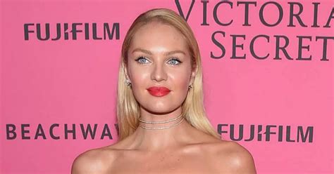 Supermodel Candice Swanepoel Strips Naked To Show Off Bare Baby Bump At Six Months Pregnant