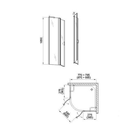 Aquaform Glass 5 Cabina Semirotunda 90 Cm La Pretul De 1229 18 Lei