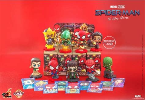現貨 hot toys cosbi Spider Man no way home 蜘蛛俠 盲盒 興趣及遊戲 玩具 遊戲類 Carousell