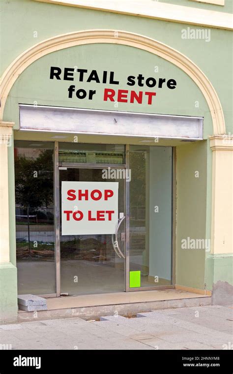 Empty Shop For Rent High Resolution Stock Photography And Images Alamy