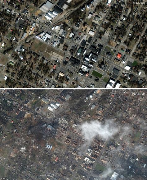 Kentucky Tornadoes Before And After Photos Show Extent Of Destruction