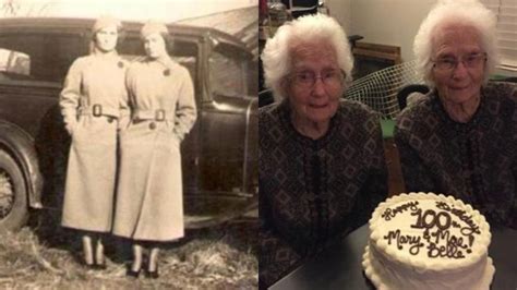 Twins Who Celebrated Their 100th Birthday Together