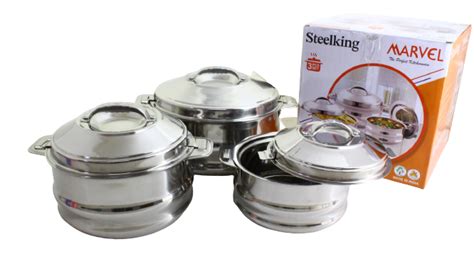 Pc Steelking Hot Pot Set Osbro Home