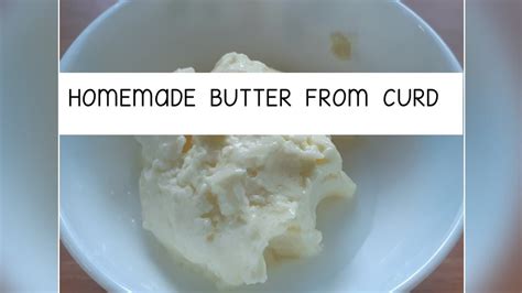 How To Make Butter From Curdതൈരിൽ നിന്ന് വെണ്ണ Youtube