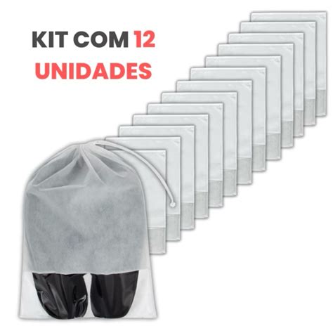 Sacos Para Sapatos De Tnt C Visor Kit Un Shopee Brasil