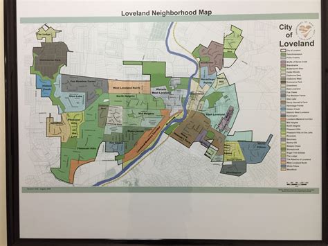 Neighborhoods of Loveland, Ohio Map