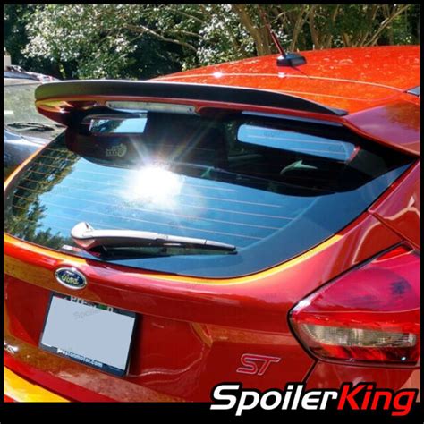 Spoilerking Add On Rear Lip Spoiler 284g Fits Ford Focus 2011 2018 5dr St Only Ebay