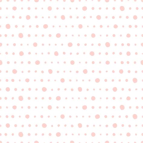 Premium Vector Pink Dots Seamless Pattern With White Background