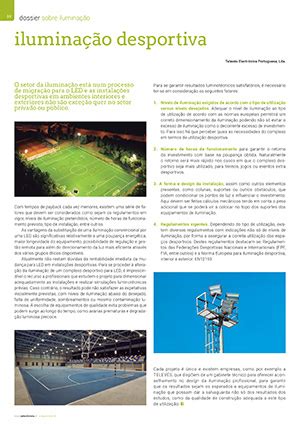 Ilumina O Desportiva Revista O Electricista