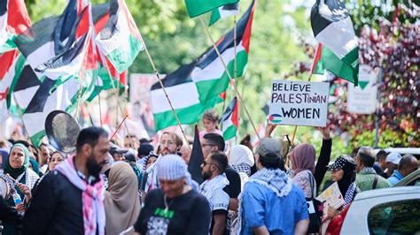 In Berlin eskaliert ein Pro Palästina Protest mehrere Verletzte