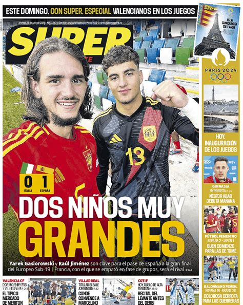 Super Deporte 26 jul 2024 Jornais e Revistas SAPO pt Última