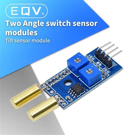 2 Channel Output Tilt Slant Angle Sensor Relay Module Golden Sw520d