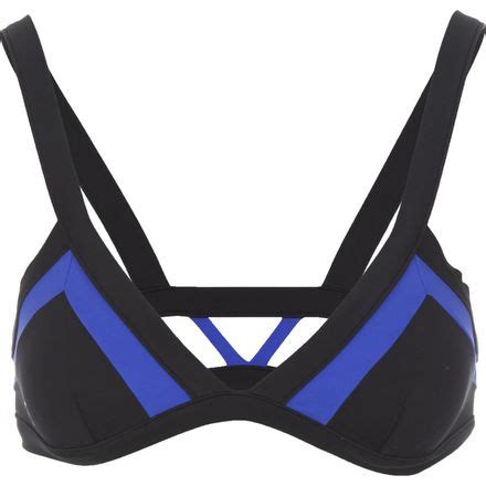 Rip Curl Mirage Colorblock Triangle Bikini Top Women S Clothing