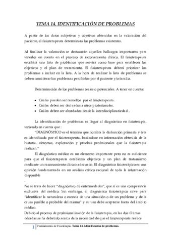 Tema Identificaci N De Problemas Pdf