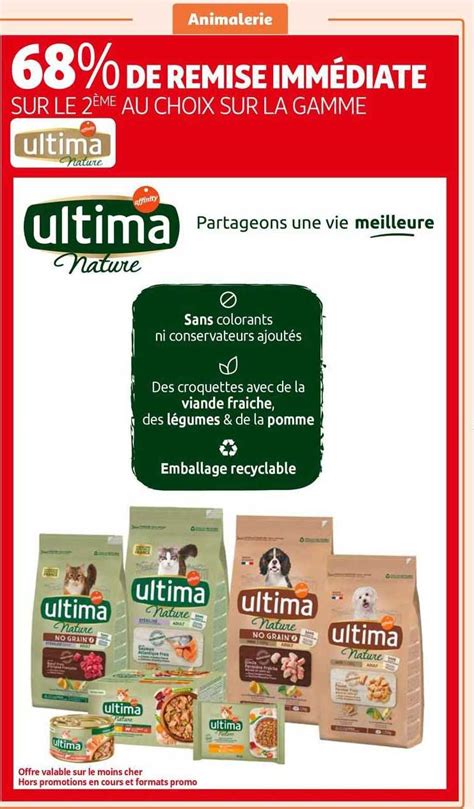 Promo La Gamme Ultima Nature Chez Auchan ICatalogue Fr