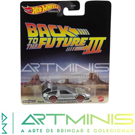 HOT WHEELS PREMIUM BACK TO THE FUTURE TIME MACHINE 1955